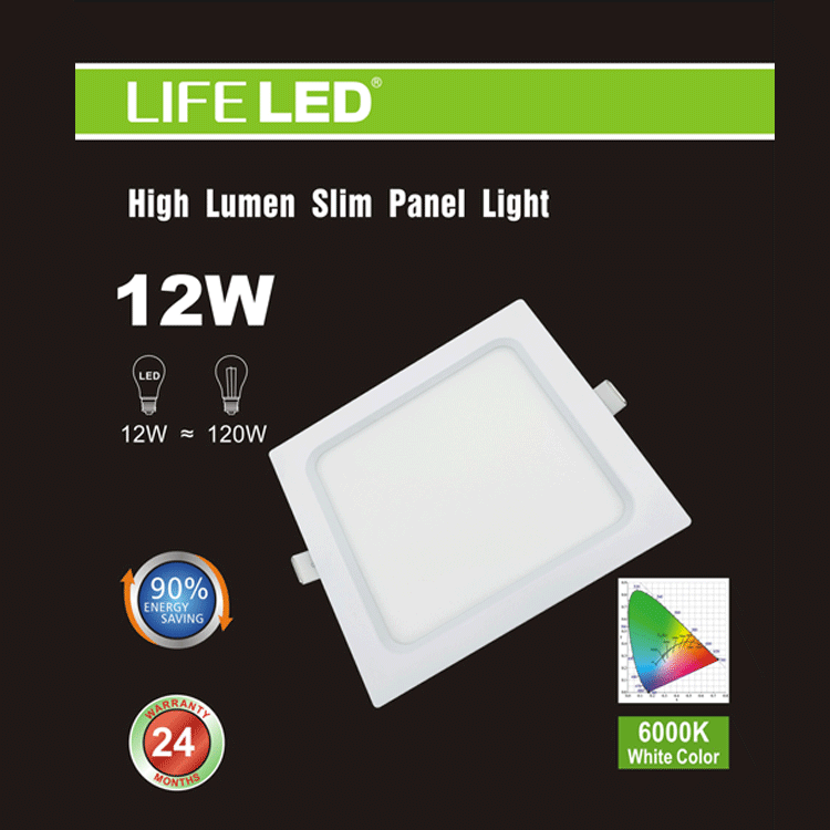 6 in. Slim LED Recessed Light Square Super Bright , LED Recessed Light , VIVA LED