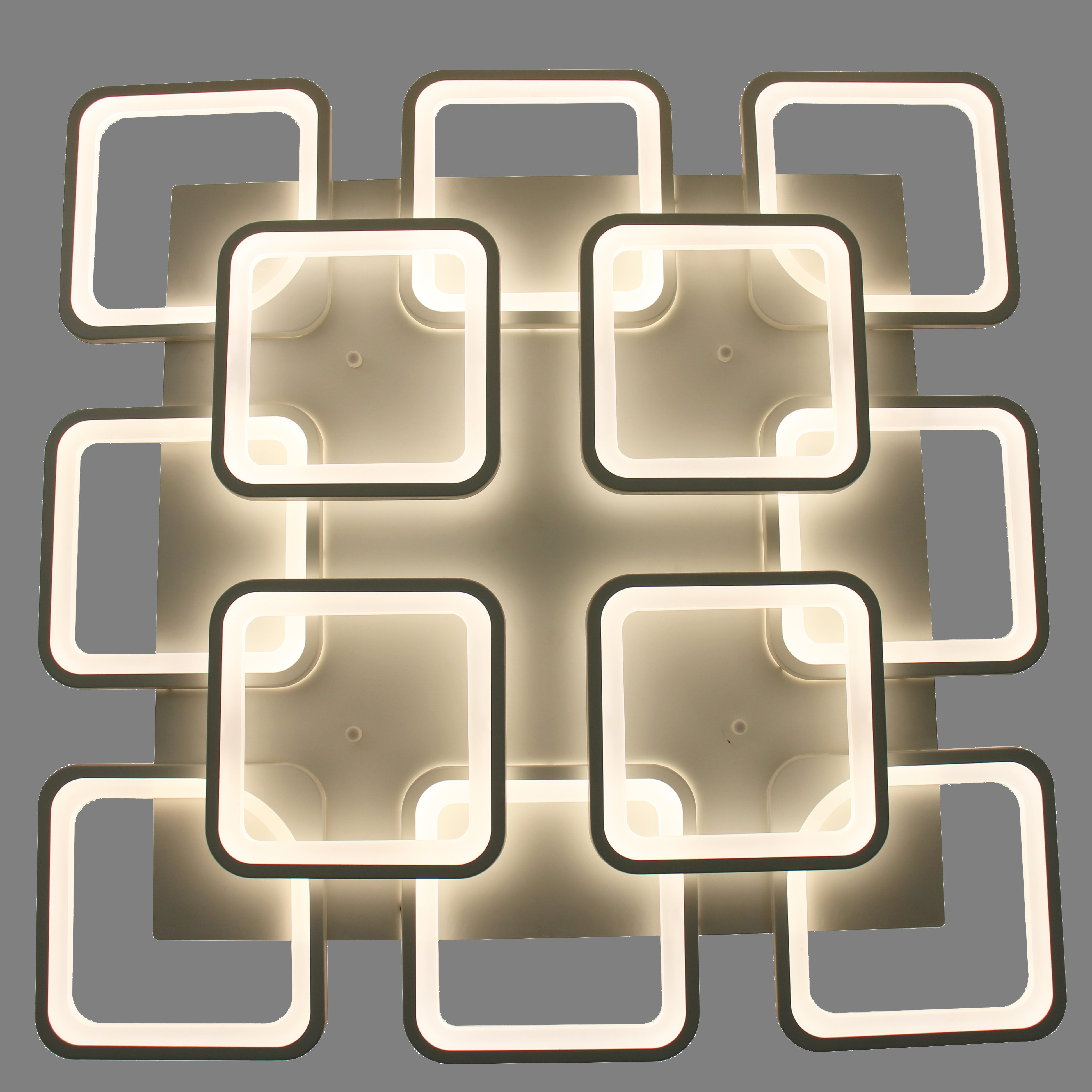 12 Interlocking Squares
